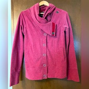 Brooklyn industries snap up sweatshirt